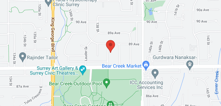 map of 8862 138A STREET